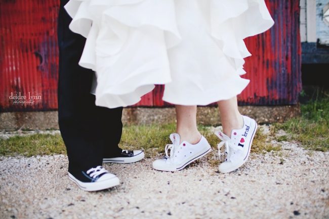 scarpe sportive per matrimonio